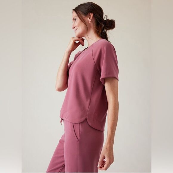 Athleta Seasoft Sweatshirt Tee - Picture 5 of 12